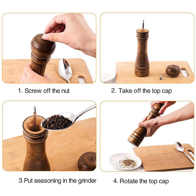 Wood Salt And Pepper Shaker